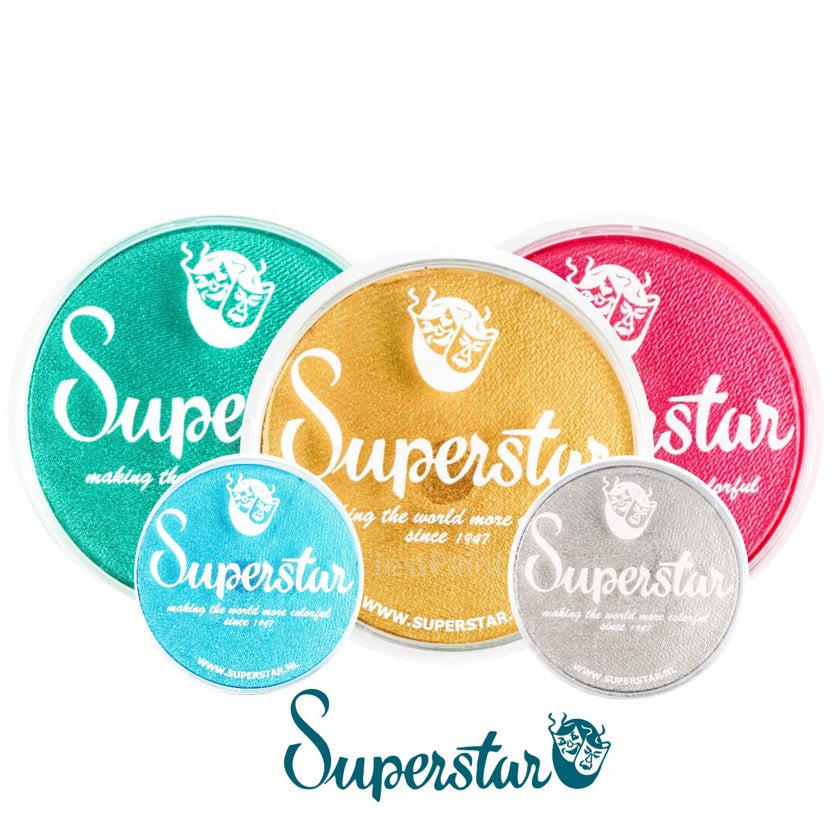 Superstar Face Paints - Shimmer 16gr and 45gr Colors