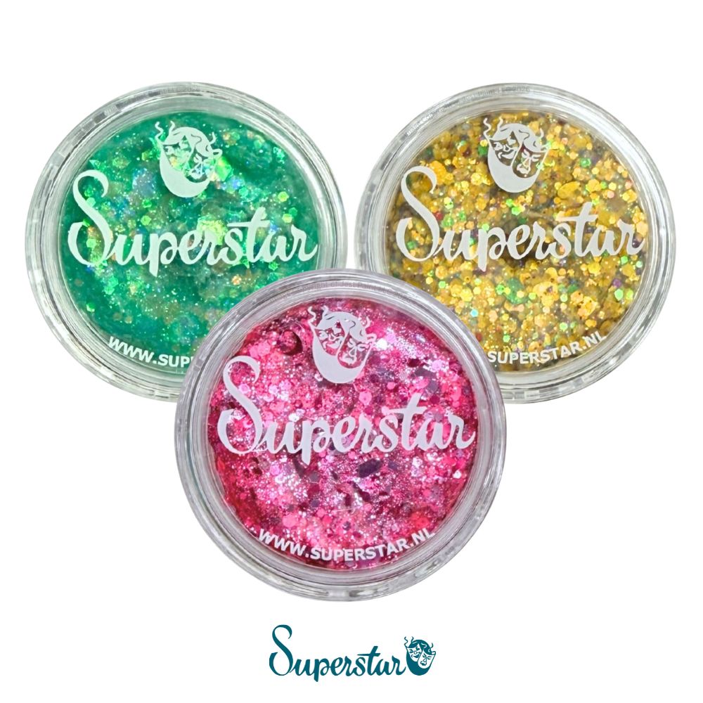 Superstar Glitter Creams Collection Image