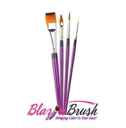 Blazin Brushes by Marcela Bustamante