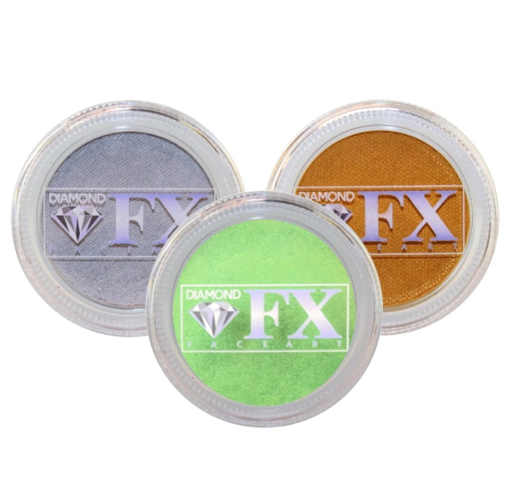 Diamond FX Face Paints - Metallic Colors | 30gr