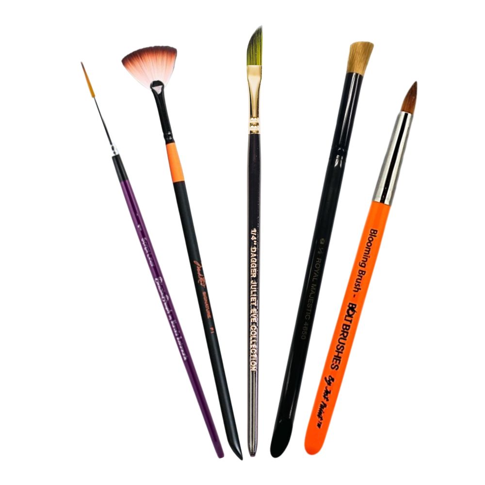 Specialty Shape Face Painting Brushes