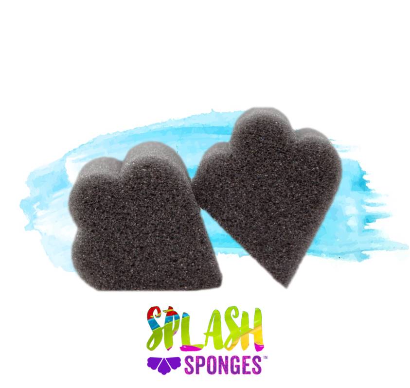 Paradise Sponges By Mehron - Black Face Painting Sponges - 2 Halves — Jest  Paint - Face Paint Store