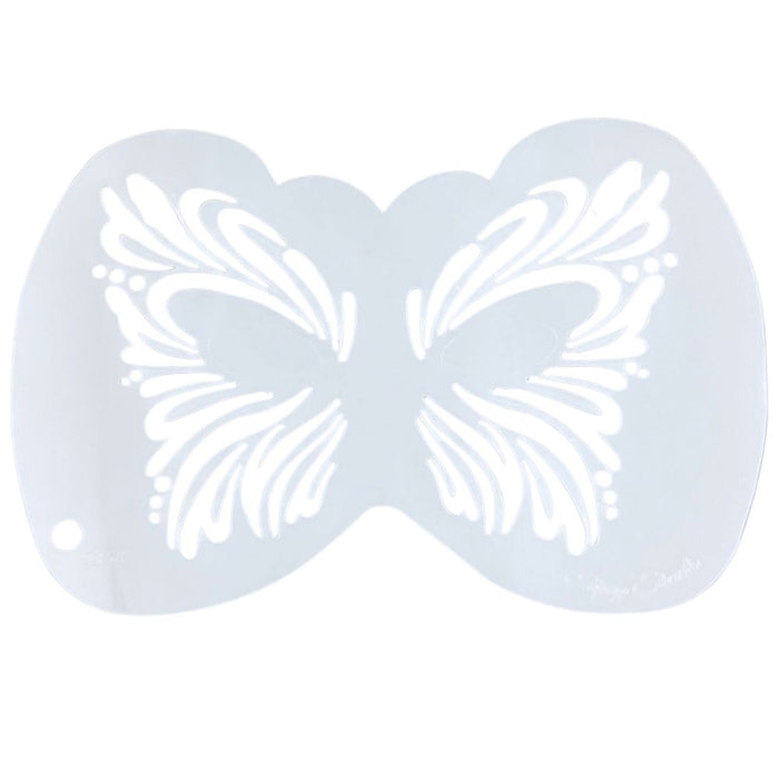 Topaz Stencils | Face Painting Stencil - Butterfly Flutter Eyes (0358)