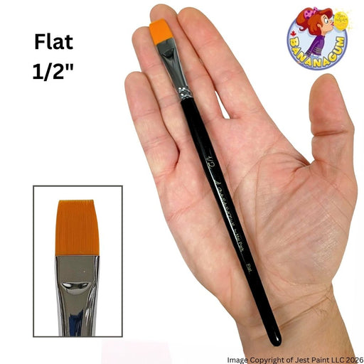 Bananagum | Face Painting Brush by Mai Park -  Flat 1/2"