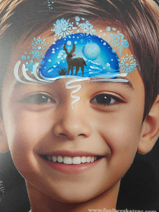 TAP 110 Face Painting Stencil -  Reindeer
