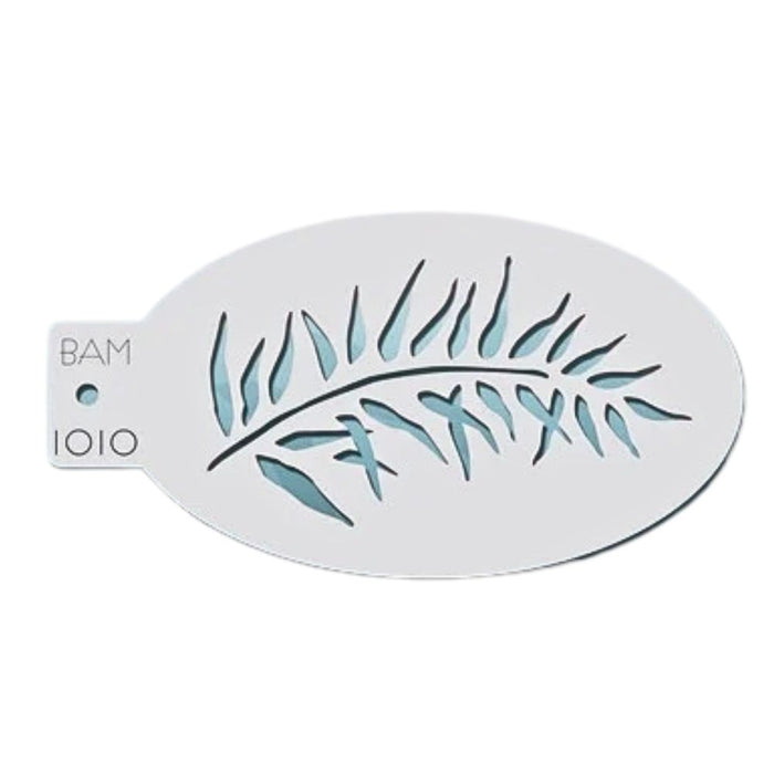 Bad Ass Mini 1010 - Face Painting Stencil- Leaves