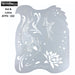 Tattoo Pro 102  - Body Painting Stencil - Koi & Lotus