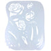 Tattoo Pro 104  - Body Painting Stencil - Roses and Scrolls