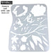 Tattoo Pro 109 - Body Painting Stencil - Flower and Leaf