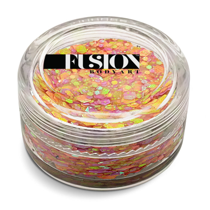 Fusion Body Art | Glitter Creams - FAIRY SPRINKLES 10mL (UV Reactive)