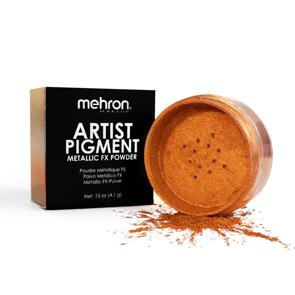 フェイスクリーム Powder Mehron | Metallic FX Powder - Artist Pigment - COPPER - 0.15 oz