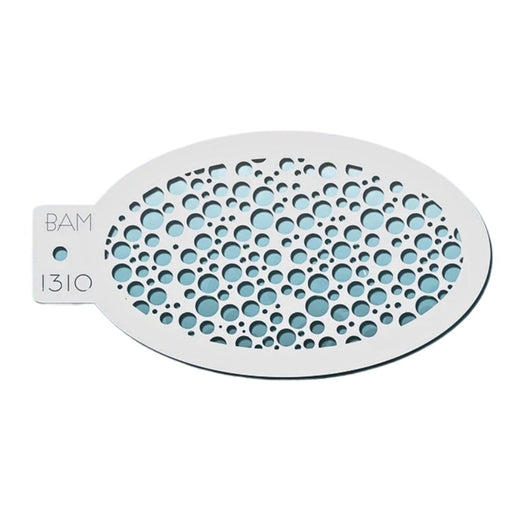 Bad Ass Mini 1310 - Face Painting Stencil - Bubbles