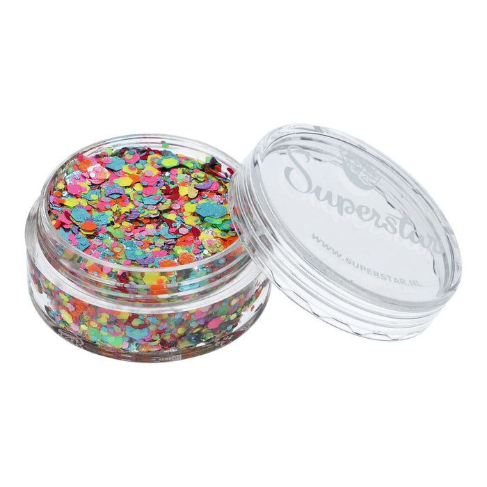 Superstar | Chunky Glitter Cream - Colour Splash (10gr Jar)