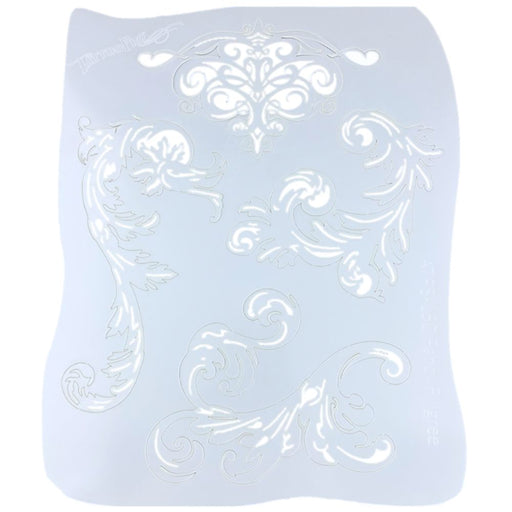 Tattoo Pro 150 - Body Painting Stencil - Filigree & Flair