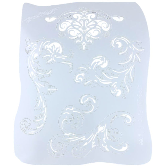 Tattoo Pro 150 - Body Painting Stencil - Fancy Filigree