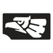Art Factory | Glitter Tattoo Stencil - (150) Mexican Eagle - 5 Pack - #108