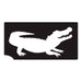 Art Factory | Glitter Tattoo Stencil - (159) Alligator - 5 Pack - #150