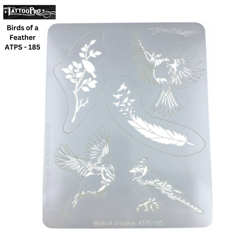 Pro Kit Aer Tienda Tattoo Pro 185 | Plantilla para pintura corporal con aerógrafo ...