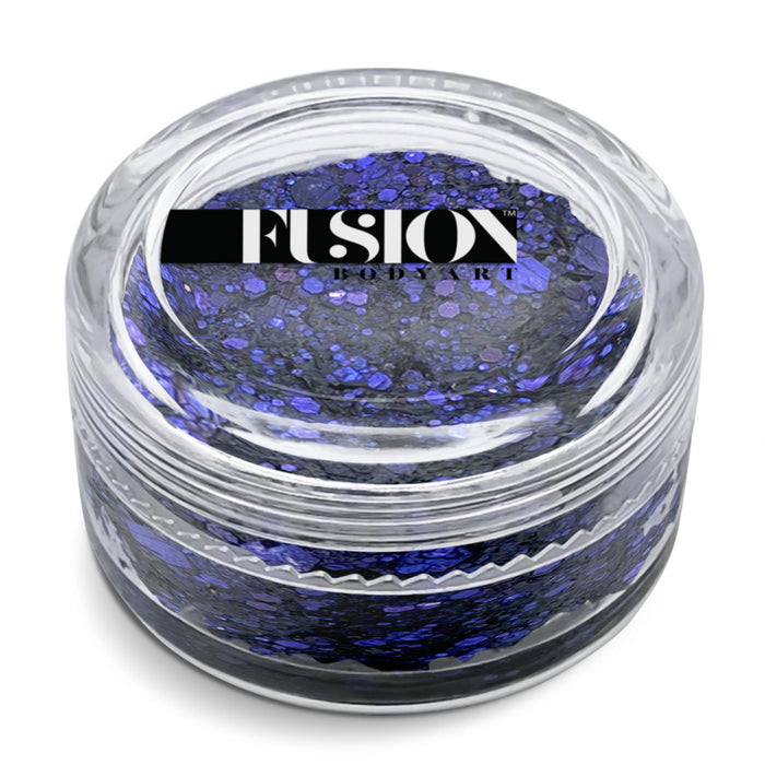 Fusion Body Art | Glitter Creams - PURPLE NIGHT 10mL (Color Shifting)