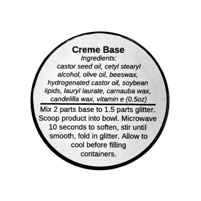 Amerikan Body Art | Small Glamour Eyes Glitter Creme BASE (Heat and Stir Formula)  (15gr - 1/2 ounce) - DISCONTINUED