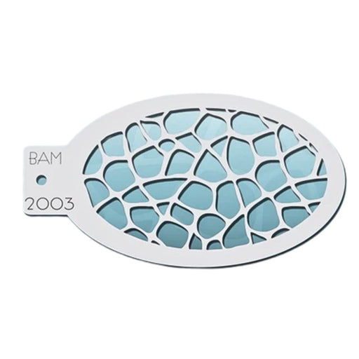 Bad Ass Mini 2003-Face Painting Stencil - Fiber / Scales