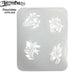 Tattoo Pro 205 - Body Painting Stencil - Flourishes