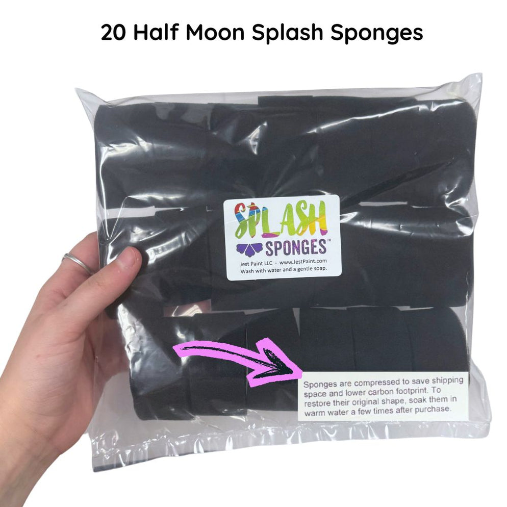 Loja Splash Esponjas para Pintura Facial Jest Paint | ALTA DENSIDADE ...