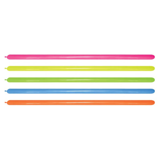 Sempertex Batallatex | Latex Twisting Balloons - 260S NEON Assortment - 100ct  (57050)