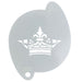Diva Stencils | Face Painting Stencil | Queen's Crown #2 (268)
