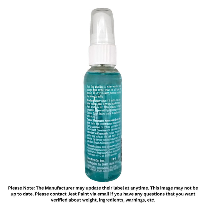 Ben Nye | Makeup Sealer -  Final Seal  Spray 2 fl oz/59ml