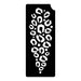 Art Factory | Glitter Tattoo Stencil - (337) Cheetah Print Splash - 5 Pack - #59