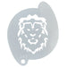 Diva Stencils | Face Painting Stencil | Lion (345)