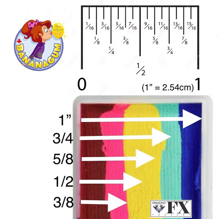 Bananagum | Face Painting Brush by Mai Park -  Flat 1"