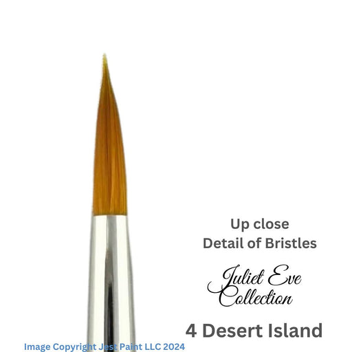 Juliet Eve Collection  | Face Painting Brush - Round - DESERT ISLAND #4