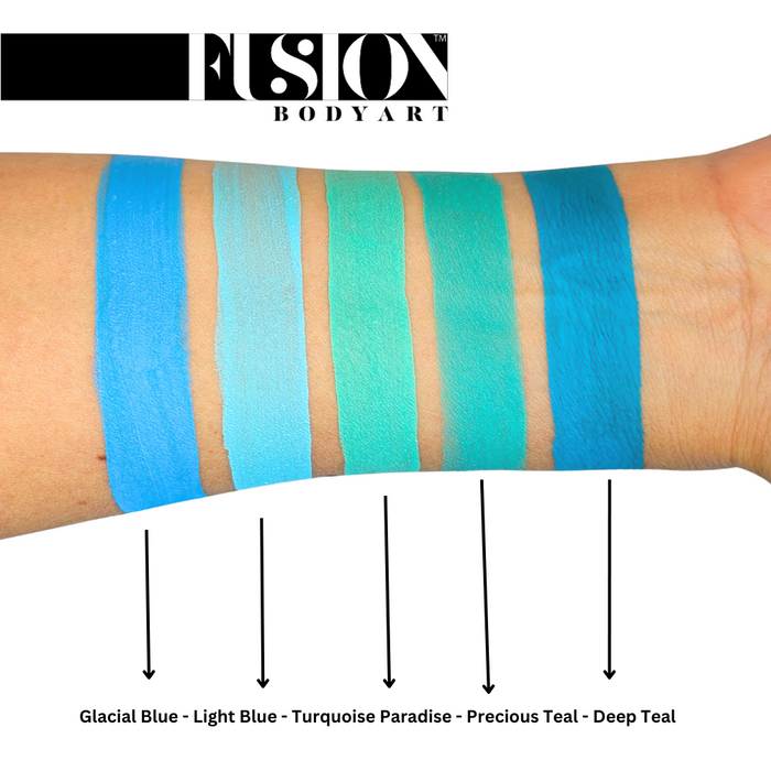 Fusion Body Art Face Paint | Prime Precious Teal 32gr