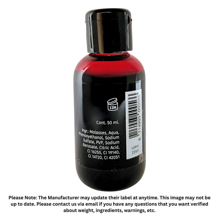 Superstar | Special FX  - (139-05.6)  Clear Dark Thick Clotting Fake Blood - 50ml Bottle
