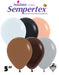 Sempertex Batallatex | Latex Balloons - 5" ROUND NEUTRAL Assortment - 100ct (51326)