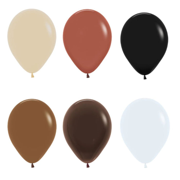 Sempertex Batallatex | Latex Balloons - 5" ROUND NEUTRAL Assortment - 100ct (51326)