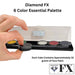Diamond FX Face Paint - 6 Color Essential  Palette