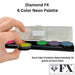 Diamond FX Paint - 6 Color Neon  Palette (SFX - Non Cosmetic)