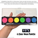 Diamond FX Paint - 6 Color Neon  Palette (SFX - Non Cosmetic)