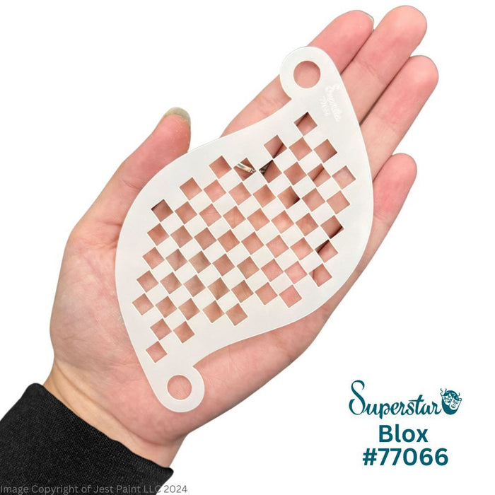 Superstar  | Face Painting Stencil - Blox 77066