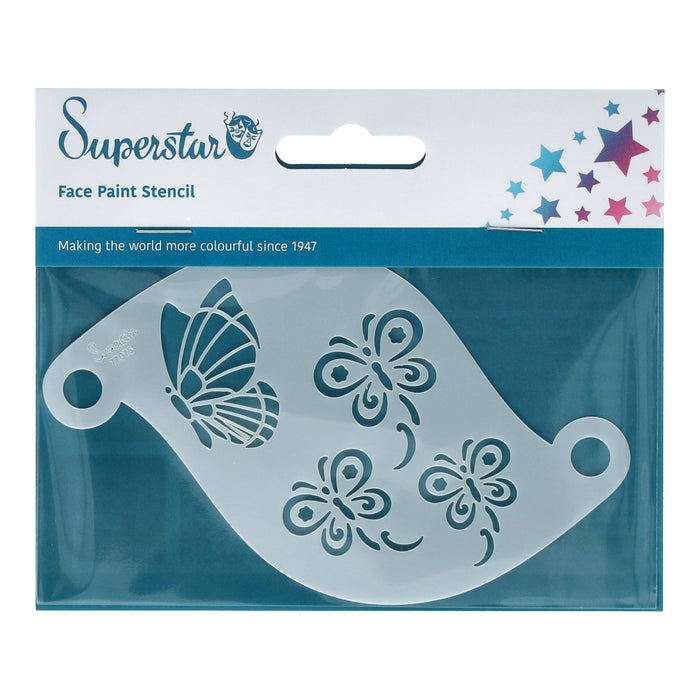 Superstar  | Face Painting Stencil - Butterflies   77075