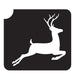 Art Factory | Glitter Tattoo Stencil - (808Y) Reindeer - 5 Pack - #39