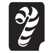 Art Factory | Glitter Tattoo Stencil - (811) Candy Cane - 5 Pack - #197