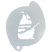 Diva Stencils | Face Painting Stencil | Pirate Ship (81)