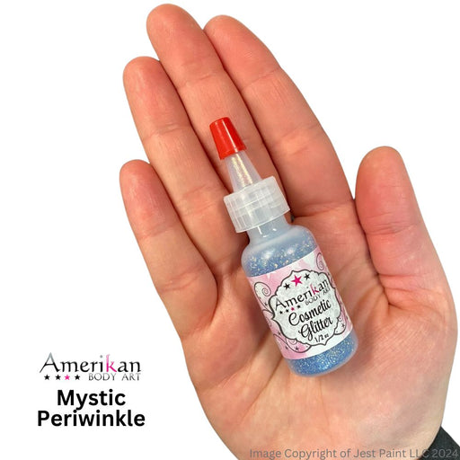 Amerikan Body Art | Face Paint Glitter Poof - Holographic Mystic Periwinkle (1/2oz) #34