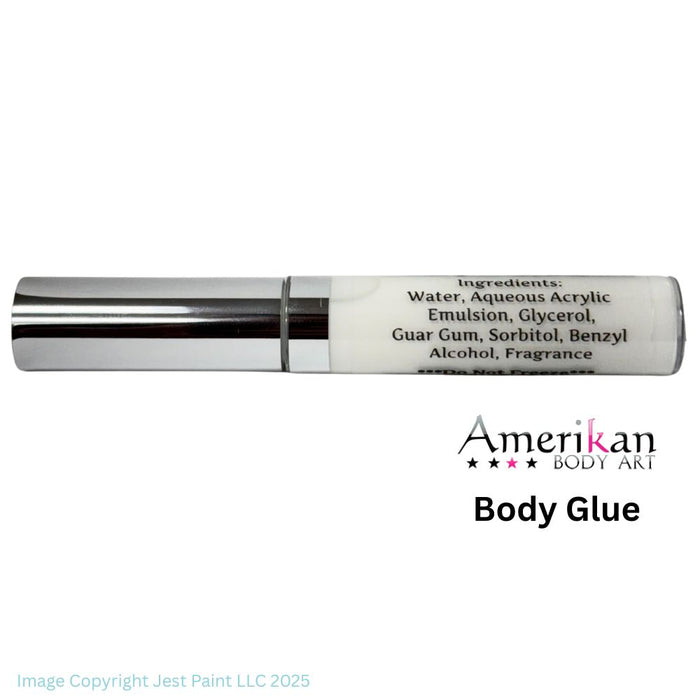 Amerikan Body Art - Glitter Tattoo Body Glue - 10ml Lip Gloss Tube #1