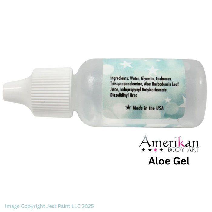 Amerikan Body Art | Glitter Gel Base - ALOE GEL (1/2oz) #4