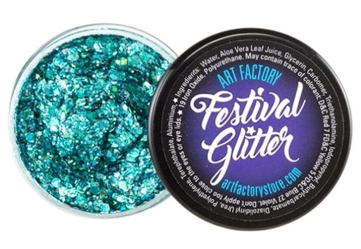 Festival Glitter | Chunky Glitter Gel - Blue Lagoon - 1.2 oz